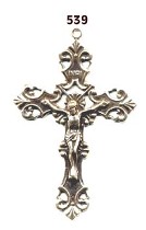 Scrolled crucifix Scrolled crucifix